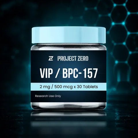 VIP (2mg) / BPC-157 (500mcg) x 30 Tablets product photo from My Project Zero